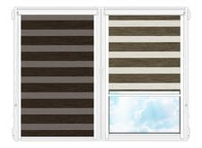 Рулонные кассетные шторы День Ночь равенна 68 цена. Купить в «Мастерская Жалюзи»